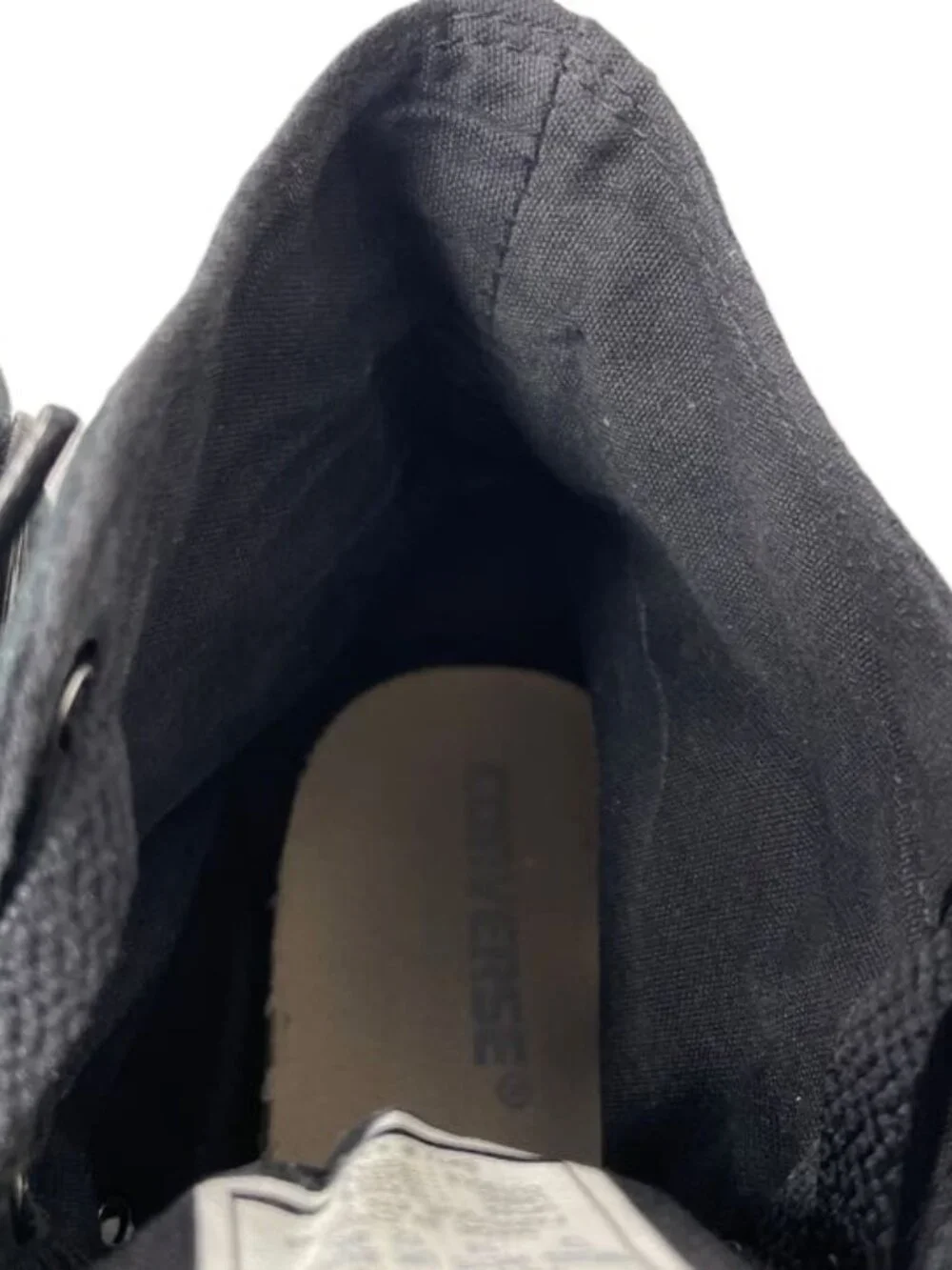 Converse Chuck Taylor All Star High Top All Black Canvas Men Sz 12 Sneaker Shoes